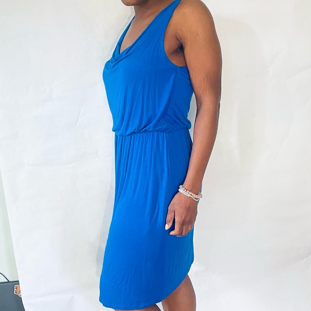Kenar Jewel Tone Blue Dress